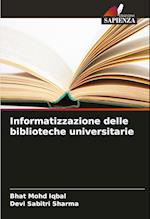 Informatizzazione delle biblioteche universitarie