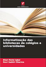 Informatização das bibliotecas de colégios e universidades