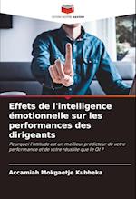 Effets de l'intelligence émotionnelle sur les performances des dirigeants