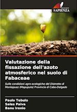 Valutazione della fissazione dell'azoto atmosferico nel suolo di Fabaceae