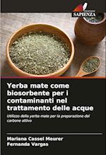 Yerba mate come biosorbente per i contaminanti nel trattamento delle acque