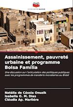 Assainissement, pauvreté urbaine et programme Bolsa Família