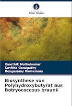 Biosynthese von Polyhydroxybutyrat aus Botryococcous braunii