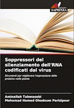 Soppressori del silenziamento dell'RNA codificati dal virus