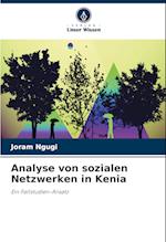 Analyse von sozialen Netzwerken in Kenia