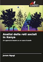 Analisi delle reti sociali in Kenya