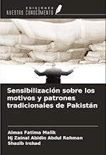 Sensibilización sobre los motivos y patrones tradicionales de Pakistán