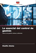 Lo esencial del control de gestión