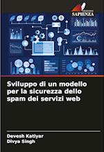 Sviluppo di un modello per la sicurezza dello spam dei servizi web