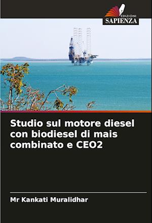 Studio sul motore diesel con biodiesel di mais combinato e CEO2