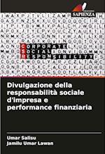 Divulgazione della responsabilità sociale d'impresa e performance finanziaria