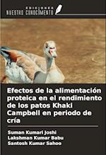 Efectos de la alimentación proteica en el rendimiento de los patos Khaki Campbell en periodo de cría