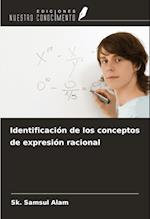 Identificación de los conceptos de expresión racional