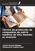 Técnica de producción de compuestos de matriz metálica de SiCp basados en aluminio