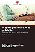 Bloguer pour faire de la publicité