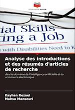 Analyse des introductions et des résumés d'articles de recherche