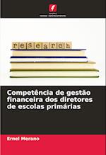 Competência de gestão financeira dos diretores de escolas primárias