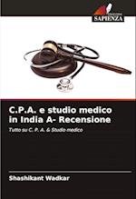 C.P.A. e studio medico in India A- Recensione