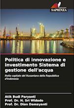 Politica di innovazione e investimento Sistema di gestione dell'acqua