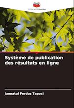 Système de publication des résultats en ligne