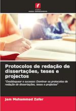 Protocolos de redação de dissertações, teses e projectos