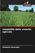 Instabilità della crescita agricola