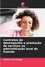 Contratos de desempenho e prestação de serviços na administração local do Ruanda