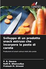 Sviluppo di un prodotto snack estruso che incorpora la pasta di carote