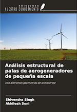 Análisis estructural de palas de aerogeneradores de pequeña escala