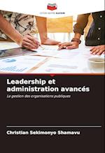 Leadership et administration avancés