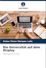 Die Universität auf dem Display