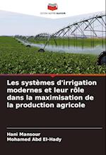 Les systèmes d'irrigation modernes et leur rôle dans la maximisation de la production agricole