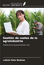 Gestión de costes de la agroindustria