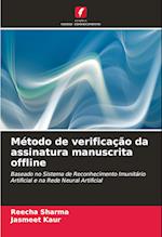 Método de verificação da assinatura manuscrita offline