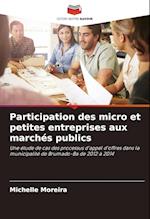 Participation des micro et petites entreprises aux marchés publics