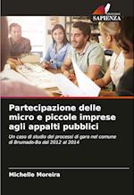 Partecipazione delle micro e piccole imprese agli appalti pubblici