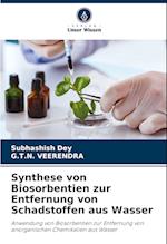 Synthese von Biosorbentien zur Entfernung von Schadstoffen aus Wasser