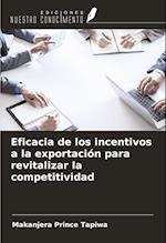 Eficacia de los incentivos a la exportación para revitalizar la competitividad