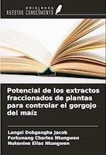 Potencial de los extractos fraccionados de plantas para controlar el gorgojo del maíz