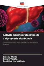 Activité hépatoprotectrice de Calycopteris floribunda