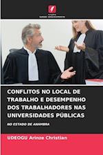 CONFLITOS NO LOCAL DE TRABALHO E DESEMPENHO DOS TRABALHADORES NAS UNIVERSIDADES PÚBLICAS