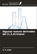 Algunos nuevos derivados del [1,2,4]-triazol