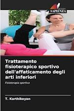 Trattamento fisioterapico sportivo dell'affaticamento degli arti inferiori