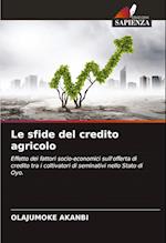 Le sfide del credito agricolo