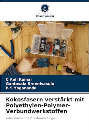 Kokosfasern verstärkt mit Polyethylen-Polymer-Verbundwerkstoffen