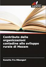 Contributo delle organizzazioni contadine allo sviluppo rurale di Mezam