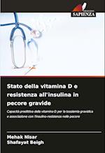 Stato della vitamina D e resistenza all'insulina in pecore gravide