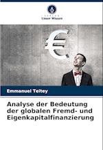 Analyse der Bedeutung der globalen Fremd- und Eigenkapitalfinanzierung