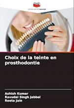 Choix de la teinte en prosthodontie