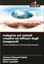 Indagine sui metodi creativi ed efficaci degli insegnanti